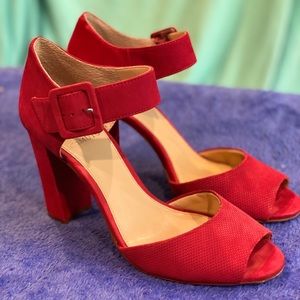 Vince Camuto peep toe heels